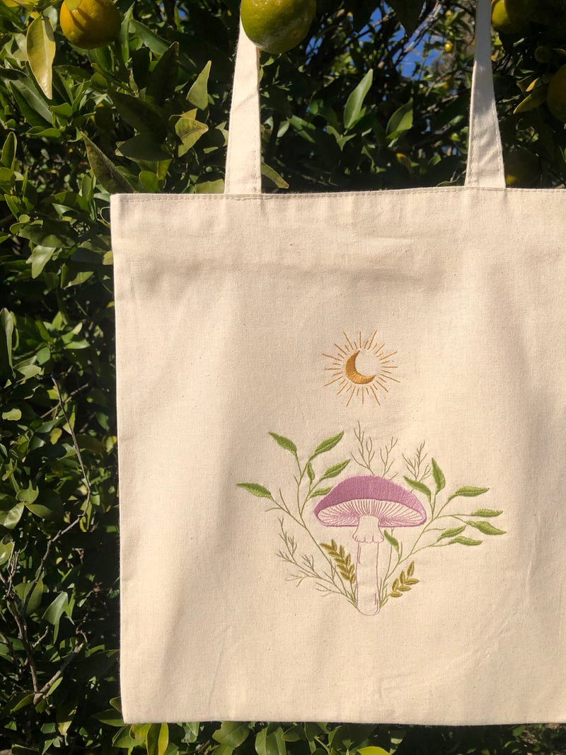 Magical Mushroom tote bag