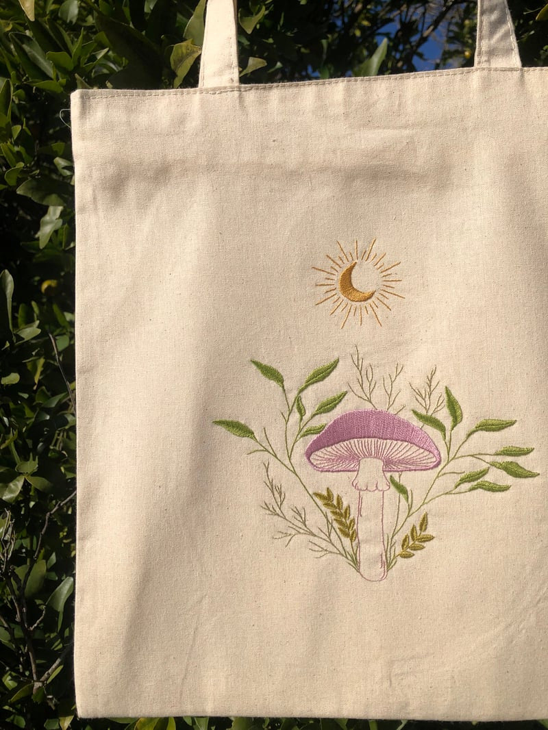 Magical Mushroom tote bag