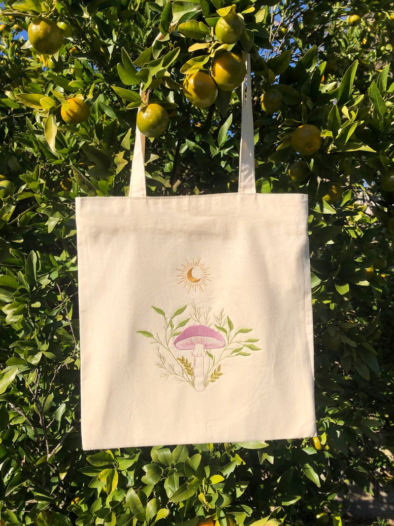 Magical Mushroom tote bag