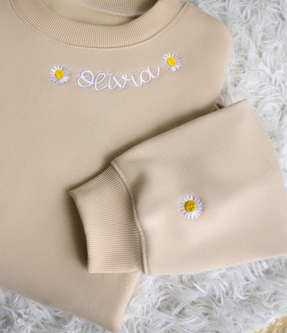 Custom Name Personalized - Embroidered Sweatshirt, T-shirt, Hoodie