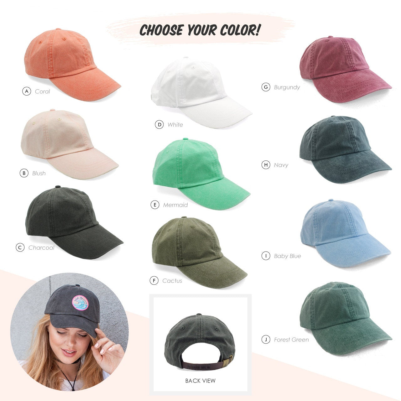 Baseball Hat - Conversation Hearts - As If Love Bad Bitch - Bye - Nah - Bored - WTF - Dad Hat Cap -Choose Color VSCO Valentine's Day Gift