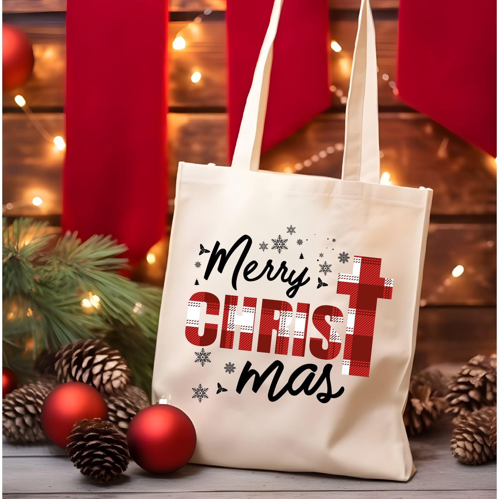 Merry Christmas Tote Bag, Christmas Cute Tote Bag, Holiday Bag, Christmas Gift Bag, Vacation Tote Bag, Christmas Gift Tote Bag