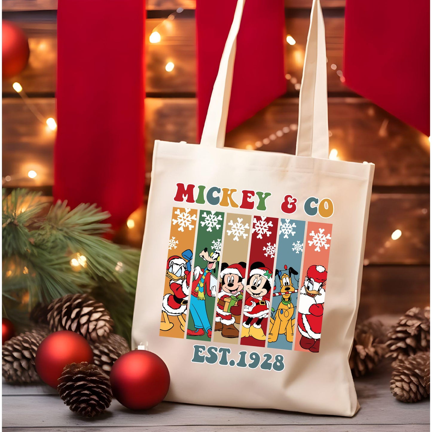 Christmas tote bag,   tote bag,  and  Christmas tote bag, Christmas gift tote bag, Xmas Gift Idea