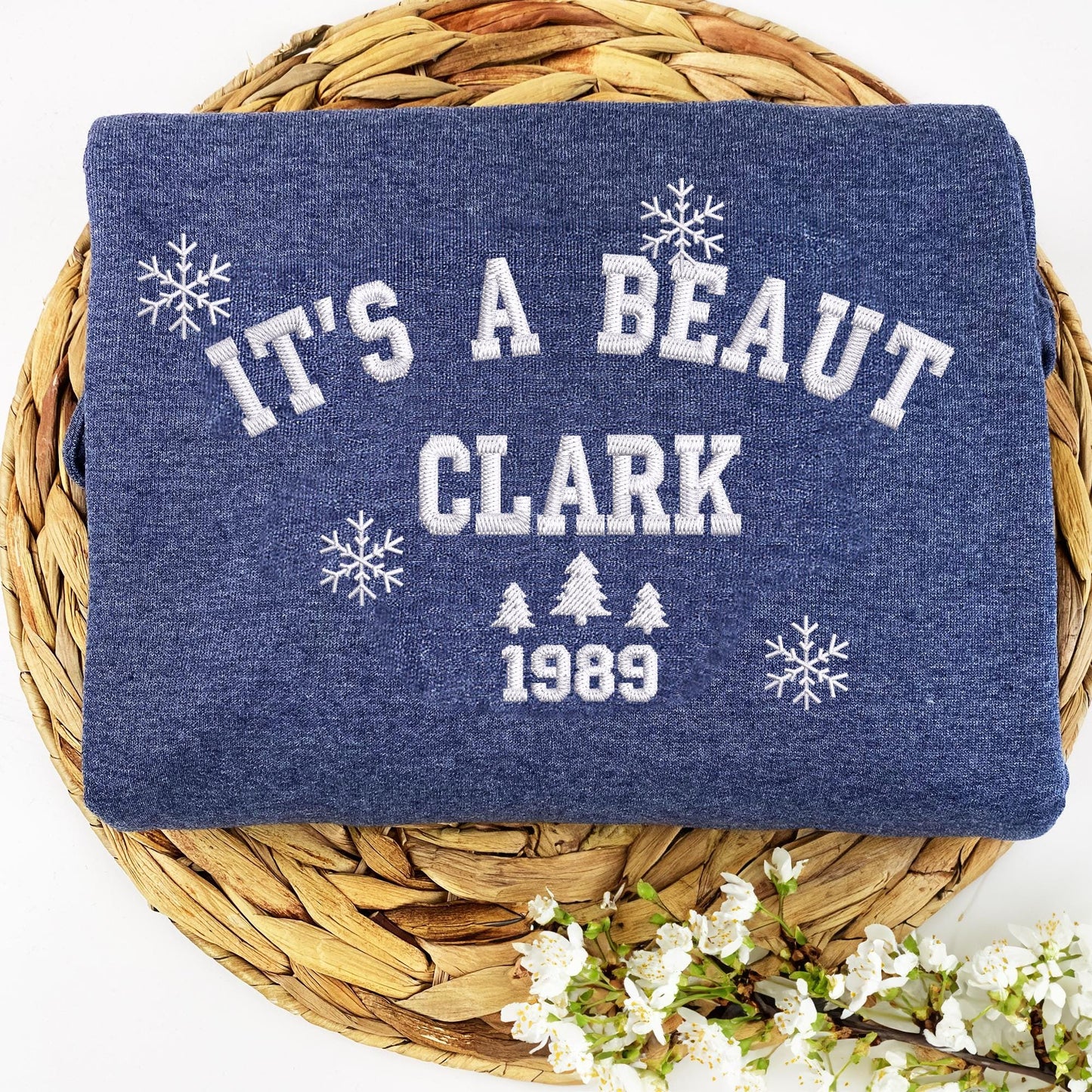 Its a Beaut Clark Embroidered Shirt, National Lampoon's Christmas Movie Quote Shirt, Clark Griswold Funny Christmas Shirt, Xmas Gift